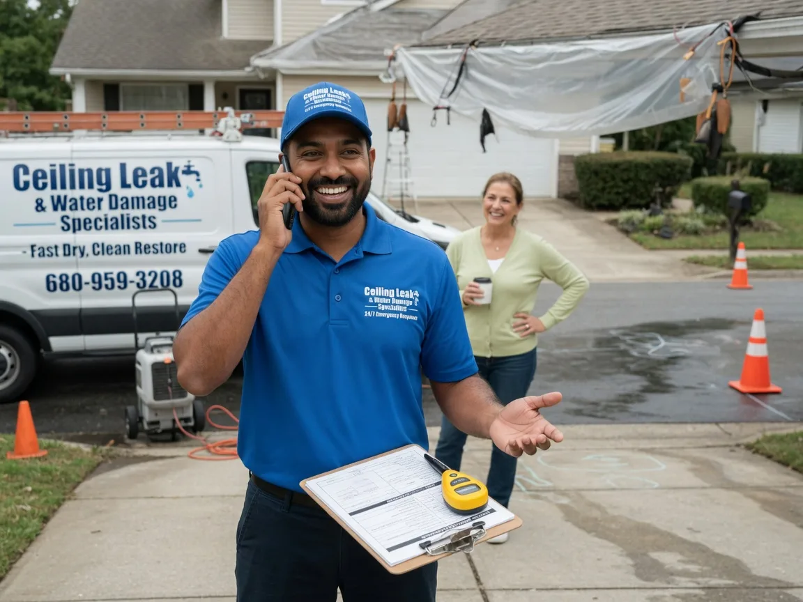 Ceiling Leak Cleanup Paullina, IA FAQs